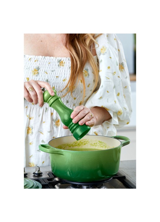 Le Creuset Pepermolen 21 cm - detail 4 bamboo / groen