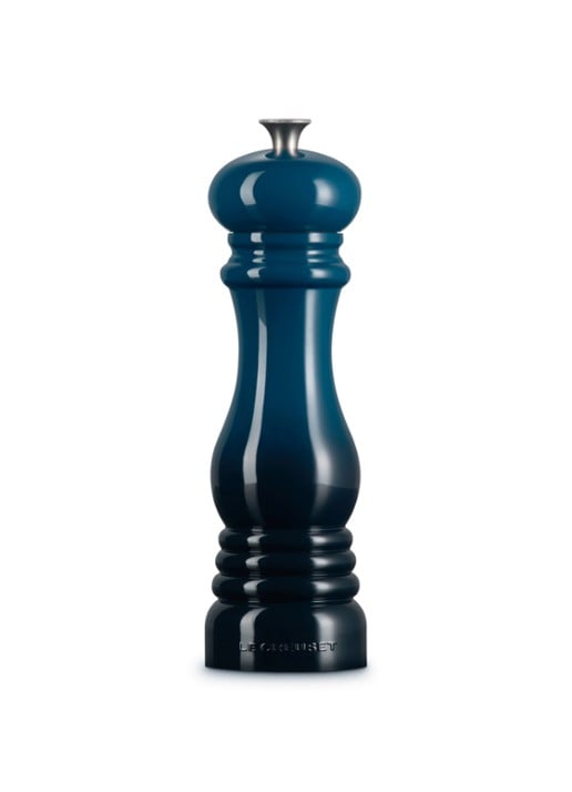 Le Creuset Pepermolen 6 cm - achterkant 6 donkerblauw