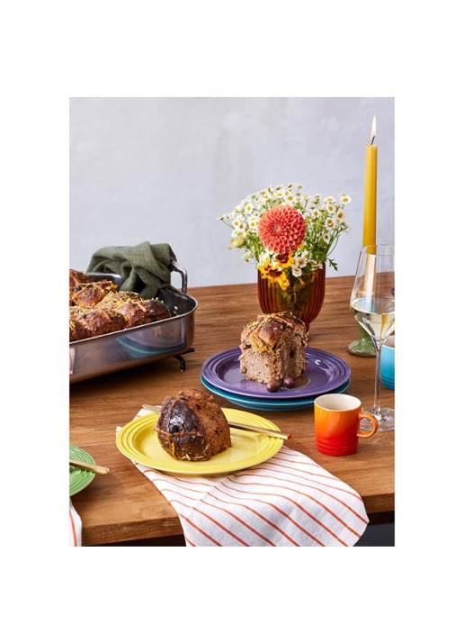 Le Creuset Regenboog ontbijtbord 22 cm set van 6 - detail 4 multicolour / multicolor