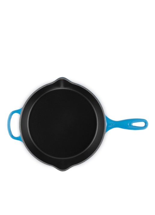Le Creuset Sauteerpan met schenktuit Ø26 cm  - detail 2 azure / blauw