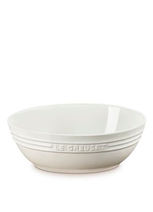 Le Creuset Serveerschaal 29 cm - voorkant 2 gebroken wit
