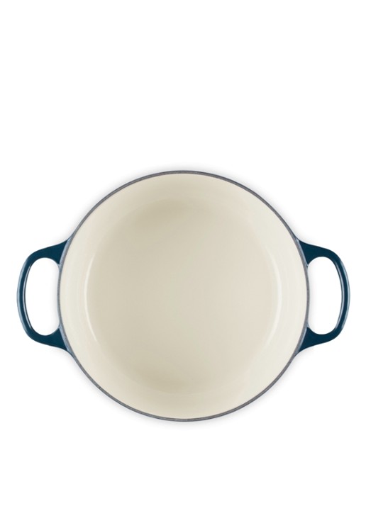 Le Creuset Signature braad-/stoofpan Ø24 cm - detail 3 donkerblauw
