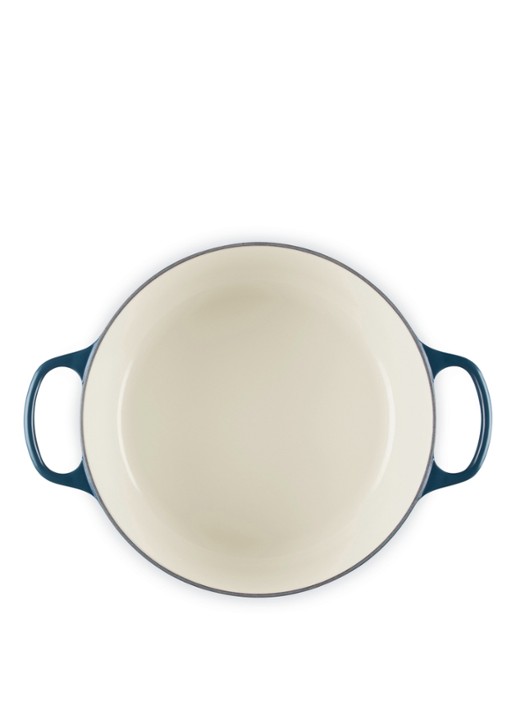 Le Creuset Signature braad-/stoofpan Ø28 cm - detail 5 donkerblauw