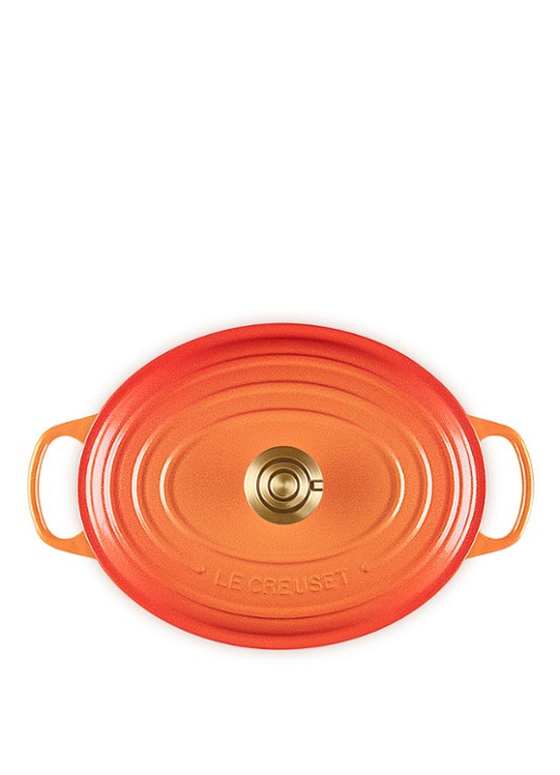 Le Creuset Signature braad-/stoofpan Ø29 cm - detail 5 oranje