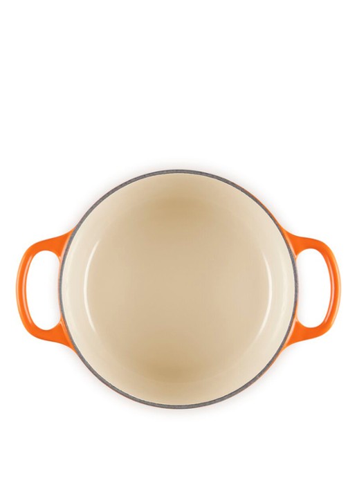 Le Creuset Signature braadpan Ø18 cm - detail 5 oranjerood / oranje