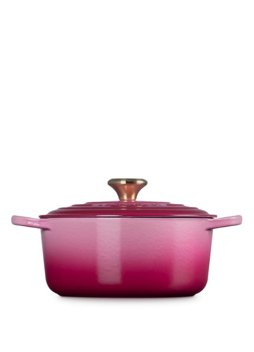 Le Creuset Signature braadpan Ø24 cm - detail 2 berry / roze