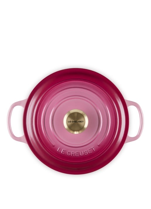 Le Creuset Signature braadpan Ø24 cm - detail 3 berry / roze