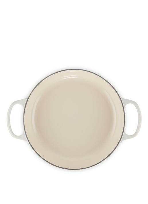 Le Creuset Signature braadpan 26 cm - detail 4 gebroken wit