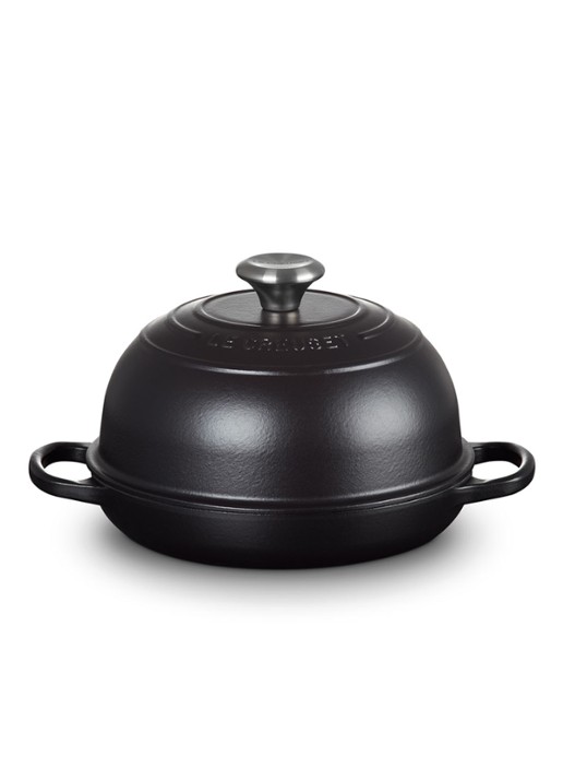 Le Creuset Signature broodpan Ø24 cm - detail 4 mat zwart / zwart