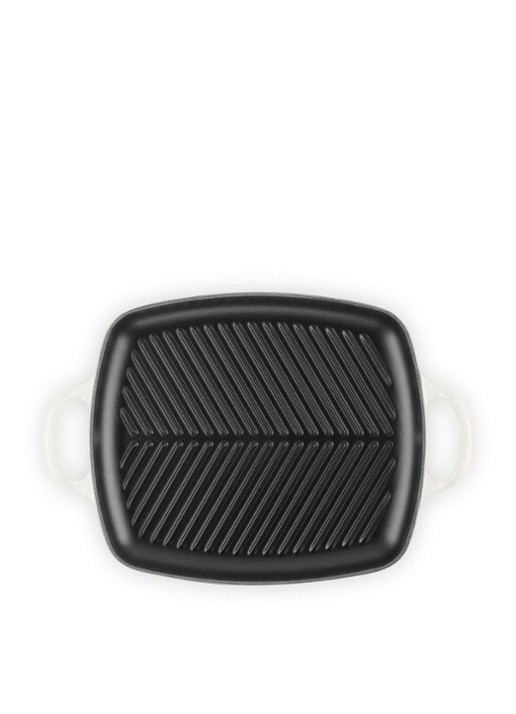 Le Creuset Signature grill 30 cm - detail 4 gebroken wit