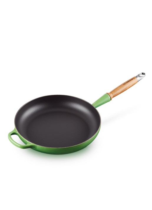 Le Creuset Signature koekenpan Ø28 cm - detail 3 bamboo / groen