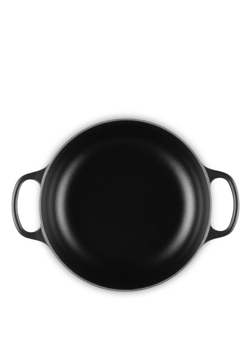 Le Creuset Signature sauteuse 24 cm - detail 4 zwart