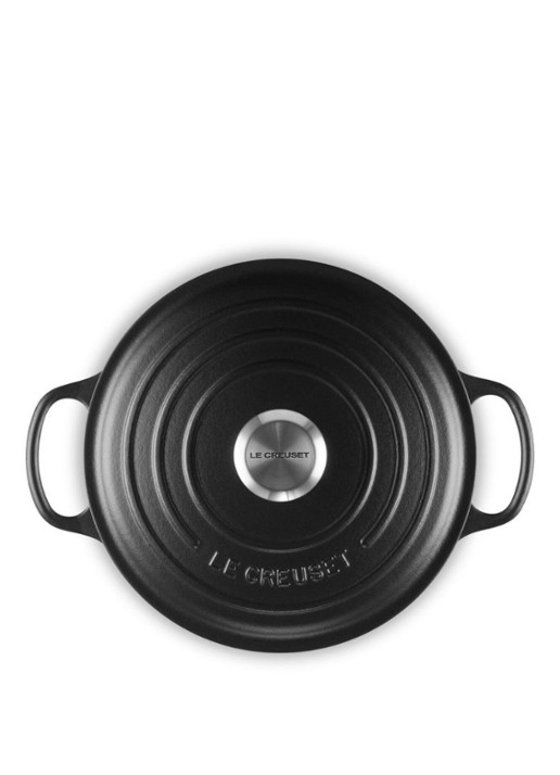 Le Creuset Signature sauteuse 24 cm - detail 5 zwart