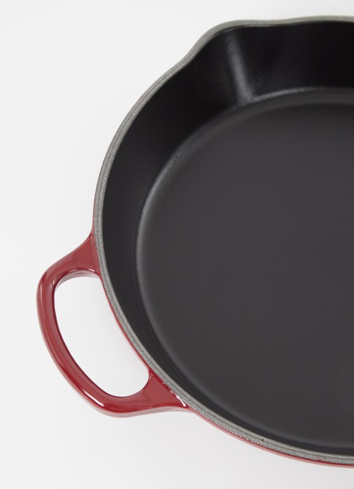 Le Creuset Signature Skillet koekenpan Ø26 cm - voorkant 2 garnet / rood