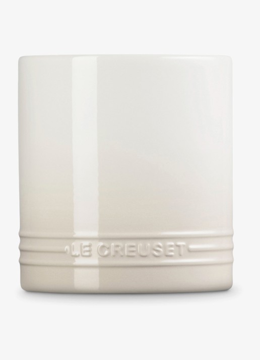Le Creuset Signature spatelpot 1,1 liter - achterkant beige