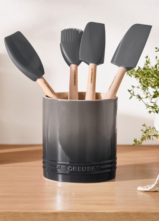 Le Creuset Signature spatelpot 1,1 liter - detail 4 grijs