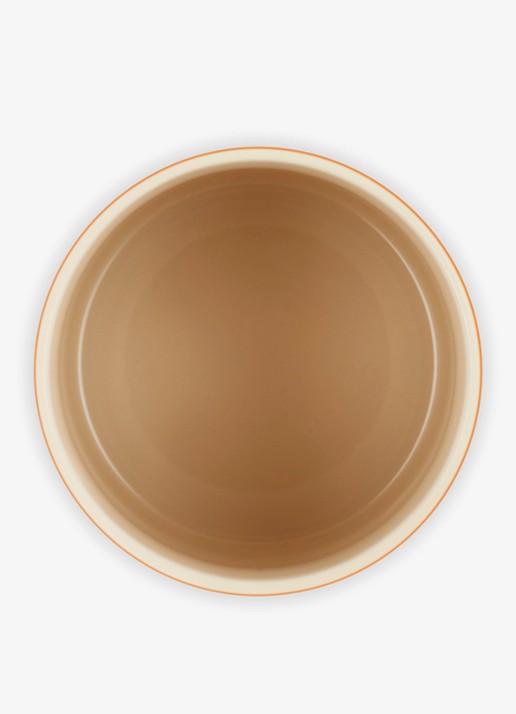 Le Creuset Signature spatelpot 1,1 liter - detail oranjerood