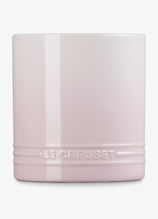 Le Creuset Signature spatelpot 1,1 liter - achterkant 3 lichtroze