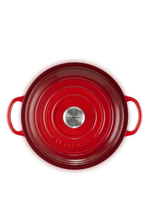 Le Creuset Signature stoofpan 22 cm - detail 4 steenrood