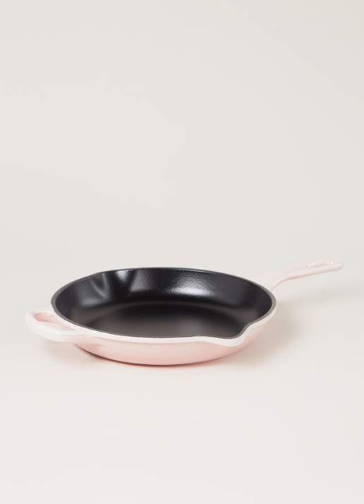 Le Creuset Skillet grillpan Ø23 cm - voorkant 3 shell pink / roze