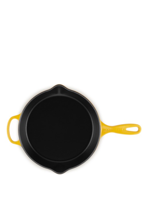 Le Creuset Skillet koekenpan 26 cm - detail 3 nectar / oranje