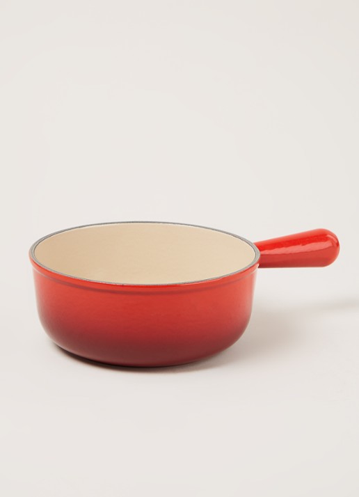 Le Creuset Steelpan Ø20 cm - voorkant 2 kersenrood / rood