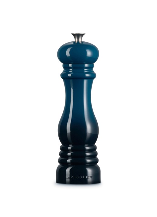 Le Creuset Zoutmolen 6 cm - achterkant 4 donkerblauw