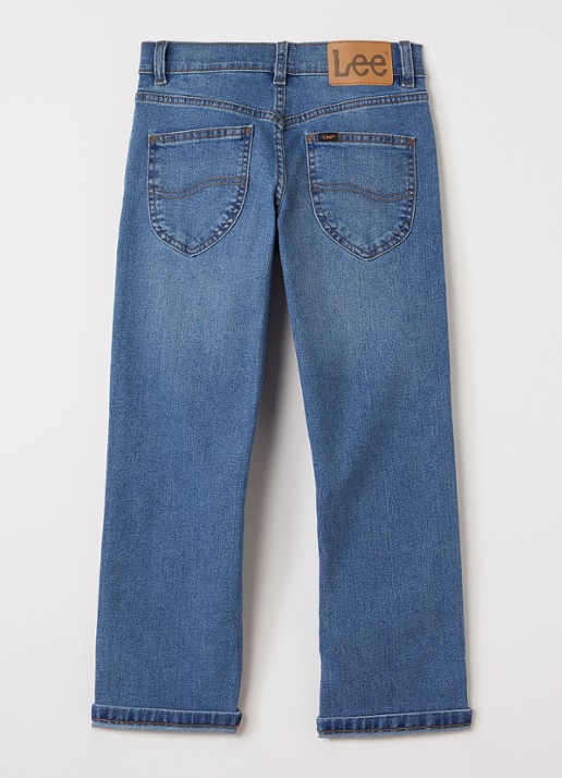 LEE Darren straight leg jeans met stretch - voorkant 3 indigo