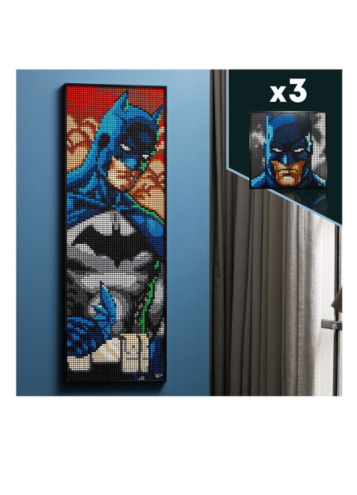 LEGO Art Jim Lee Baan Collectie Poster set - 31205 - detail 4 blauw