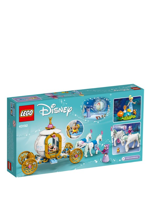LEGO Assepoesters koninklijke koets - 43192 - voorkant 2 wit