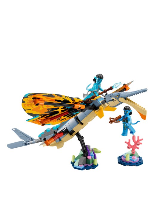 LEGO Avatar Skimwing avontuur set - 75576  - achterkant multicolor