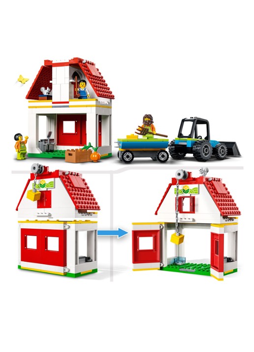 LEGO Boerderij schuur en boerderijdieren - 60346 - detail 4 multicolor