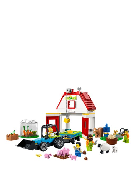 LEGO Boerderij schuur en boerderijdieren - 60346 - voorkant 2 multicolor