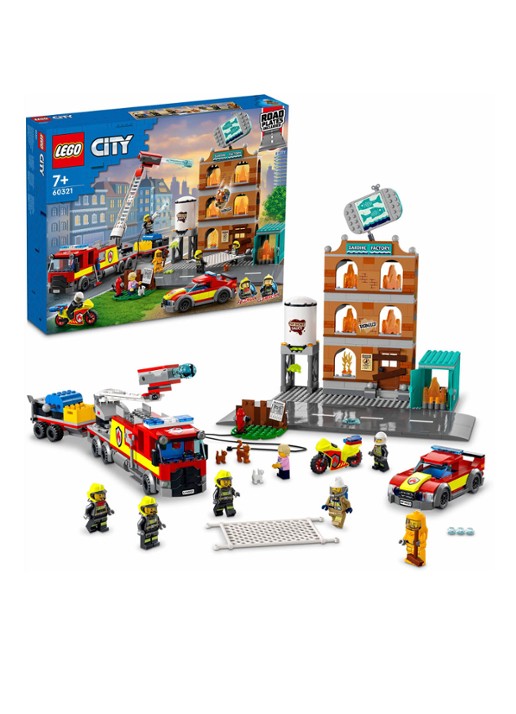 LEGO Brandweerteam - 60321 - detail multicolor
