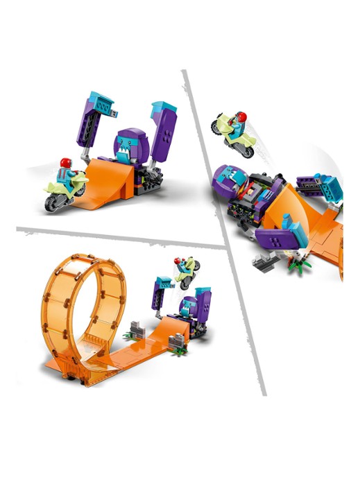 LEGO Chimpansee stuntlooping - bouwset 60338 - detail 3 multicolor