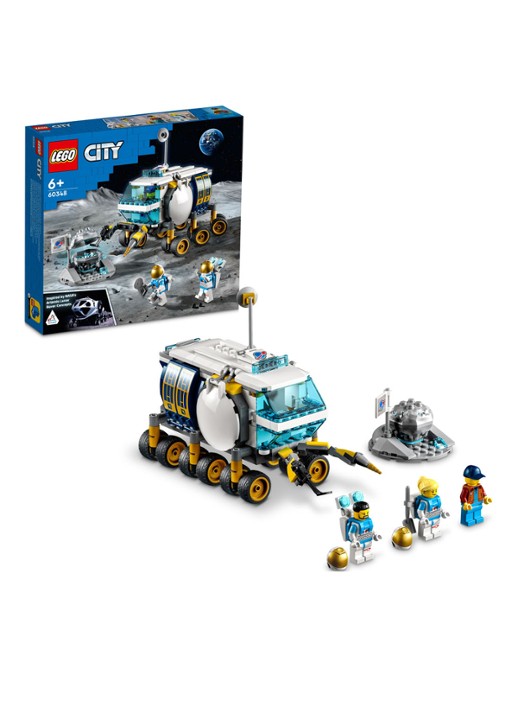 LEGO City maanwagen Ruimteset - 60348 - detail multicolor