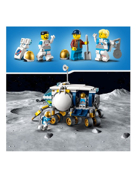 LEGO City maanwagen Ruimteset - 60348 - detail 3 multicolor