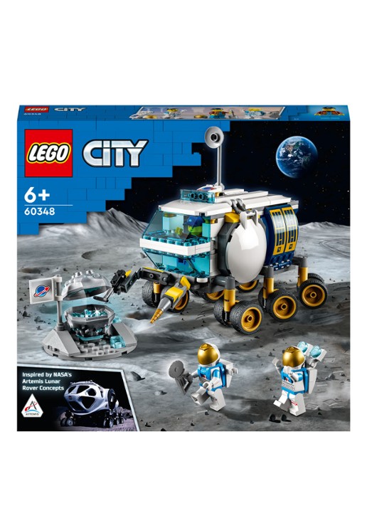 LEGO City maanwagen Ruimteset - 60348 - voorkant 6 multicolor