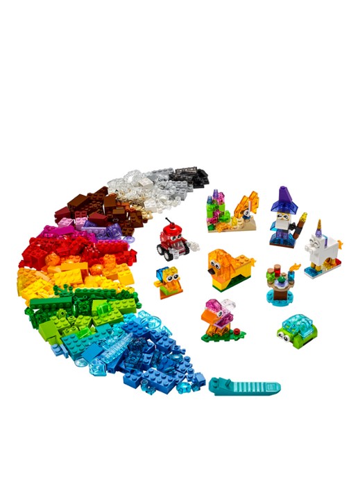 LEGO Creatieve transparante stenen - 11013 - voorkant 2 multicolor