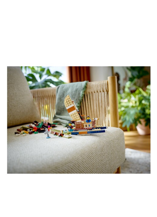 LEGO Creator Safari wilde dieren boomhuis - 31116 - detail 5 okergeel