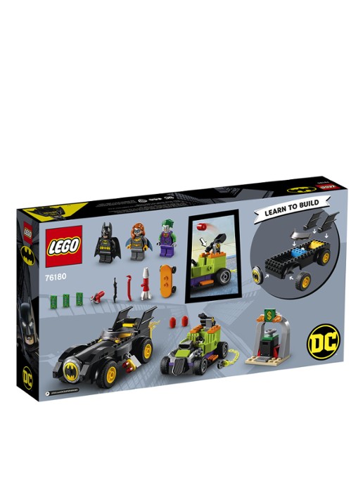 LEGO DC Comics Super Heroes Batman vs. The Joker: Batmobile achtervolging - 76180 - detail 5 zwart