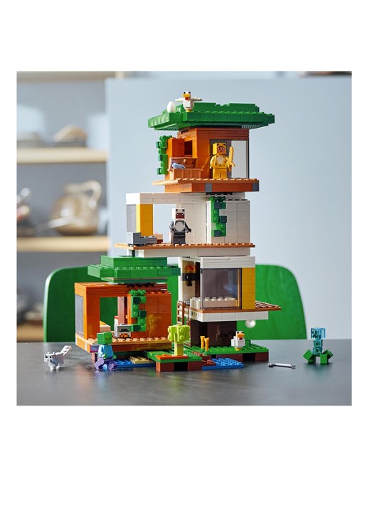 LEGO De moderne boomhut speelgoed - 21174 - detail 4 multicolor