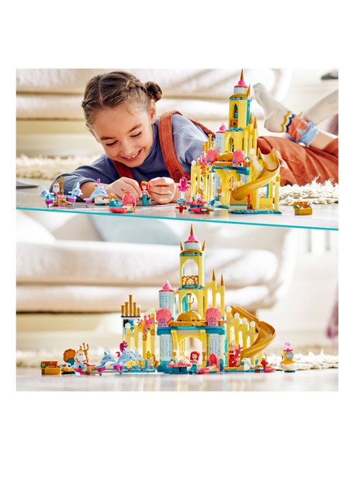 LEGO Disney Ariëls onderwaterpaleis set - 43207 - detail 6 multicolor