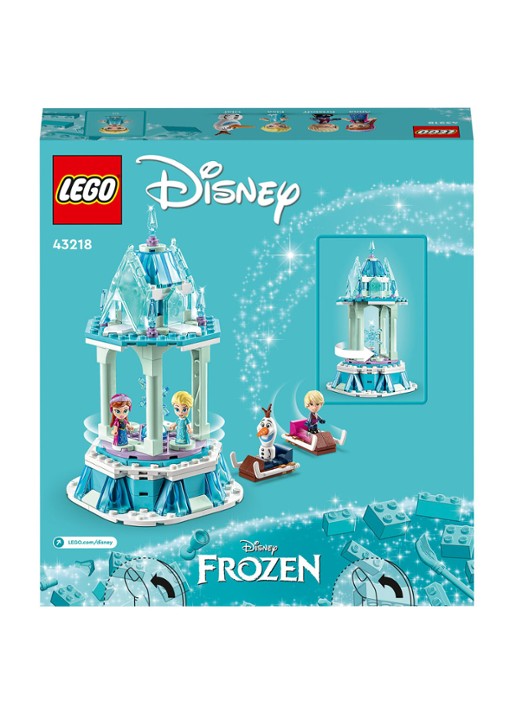 LEGO Disney Frozen De magische draaimolen van Anna en Elsa - bouwset 43218  - voorkant 4 multicolor