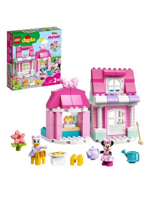 LEGO Disney Minnie's huis en café - 10942 - detail 3 roze