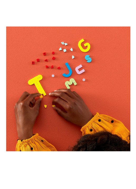LEGO DOTS - Enorm veel DOTS letterpret DIY Craft set - 41950 - detail 6 multicolor