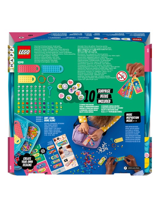 LEGO DOTS Taslabels Megapack - berichten megapack - 41949 - detail 7 multicolor