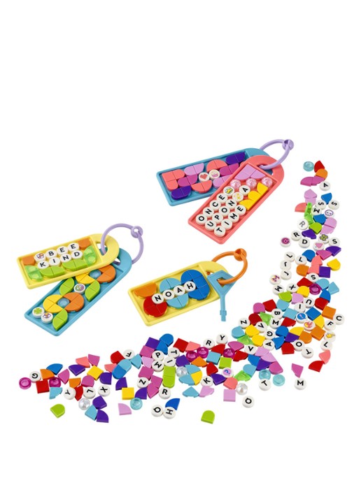 LEGO DOTS Taslabels Megapack - berichten megapack - 41949 - voorkant 2 multicolor