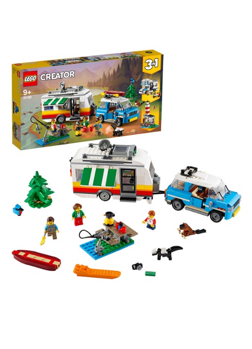 LEGO Familievakantie met caravan - 31108 - detail undefined