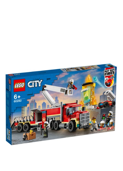 LEGO Grote ladderwagen - 60282 - voorkant rood